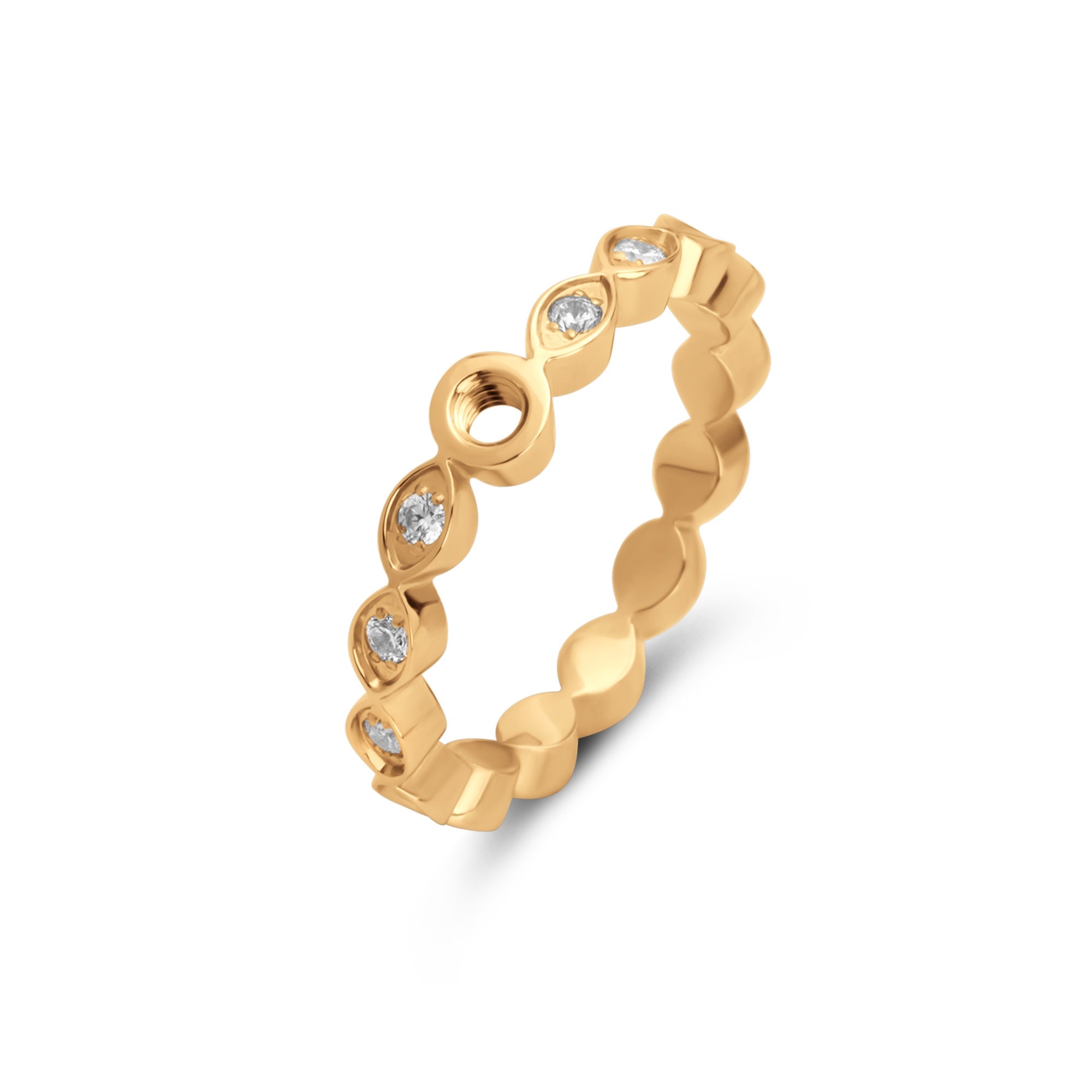 Twisted Tate cz ring