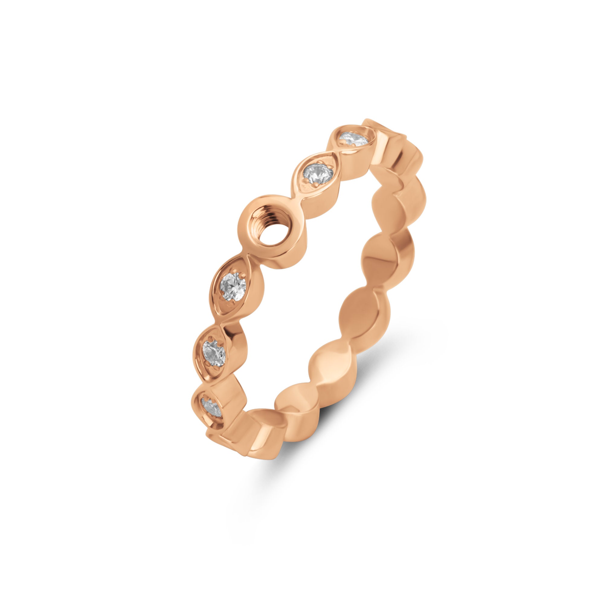 Twisted Tate cz ring
