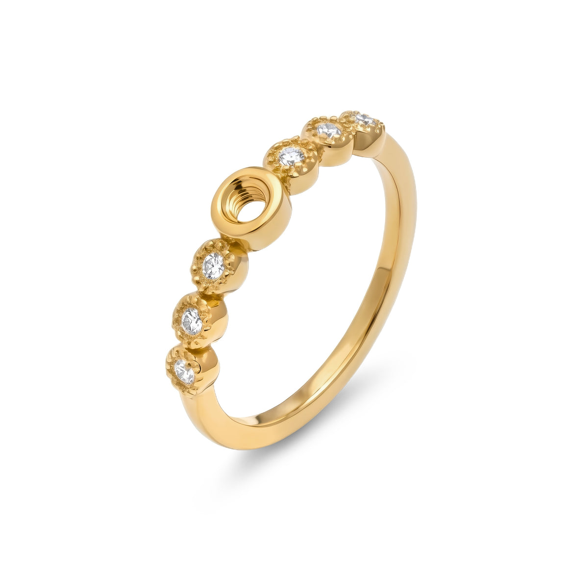 Twisted Ring Tylia CZ