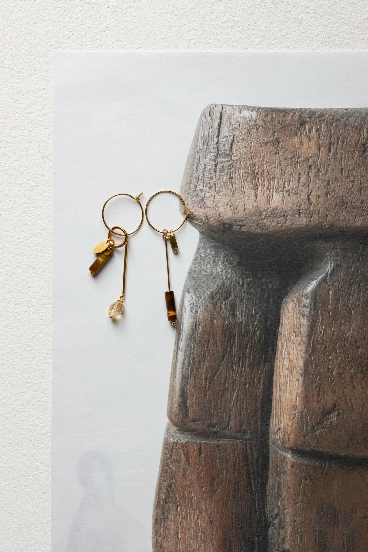 Asymmetrische oorringen VERNY-E-GBR