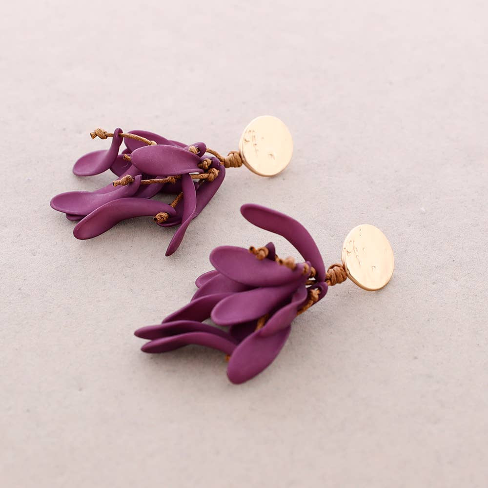 Boucles d'oreilles en résine - Acier inoxydable