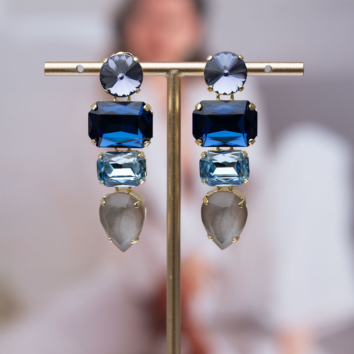 Oorring Zuwena Blu