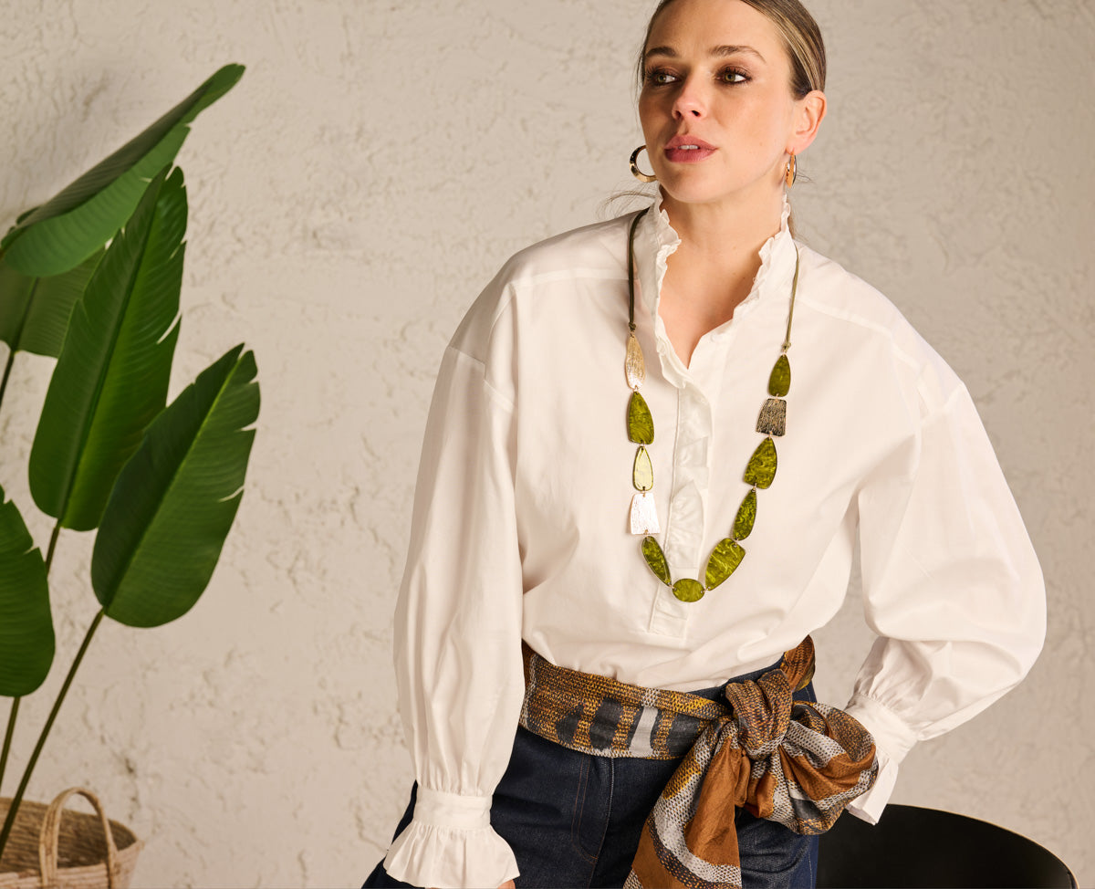 Halsketting KOTO Groen