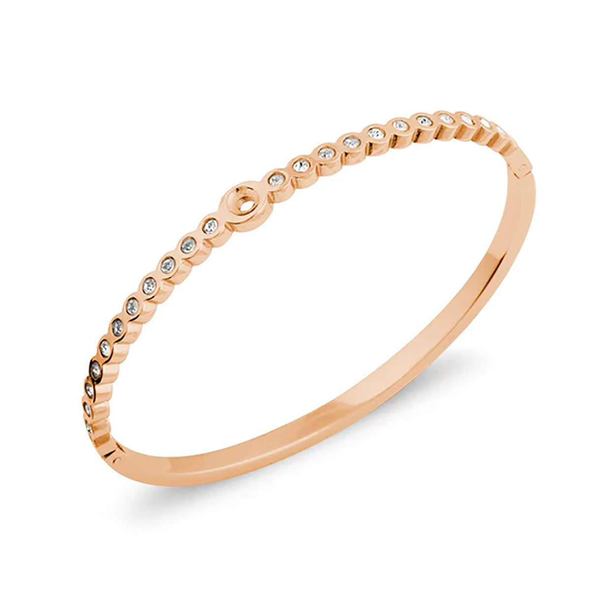 Twisted Wave CZ Armband