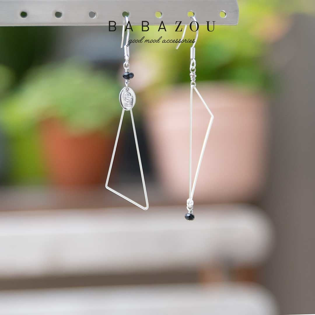 Asymmetrische Oorring Penelope Babazou
