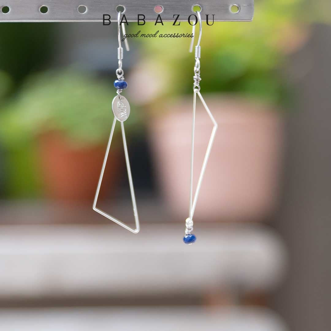 Asymmetrische Oorring Lucille Babazou