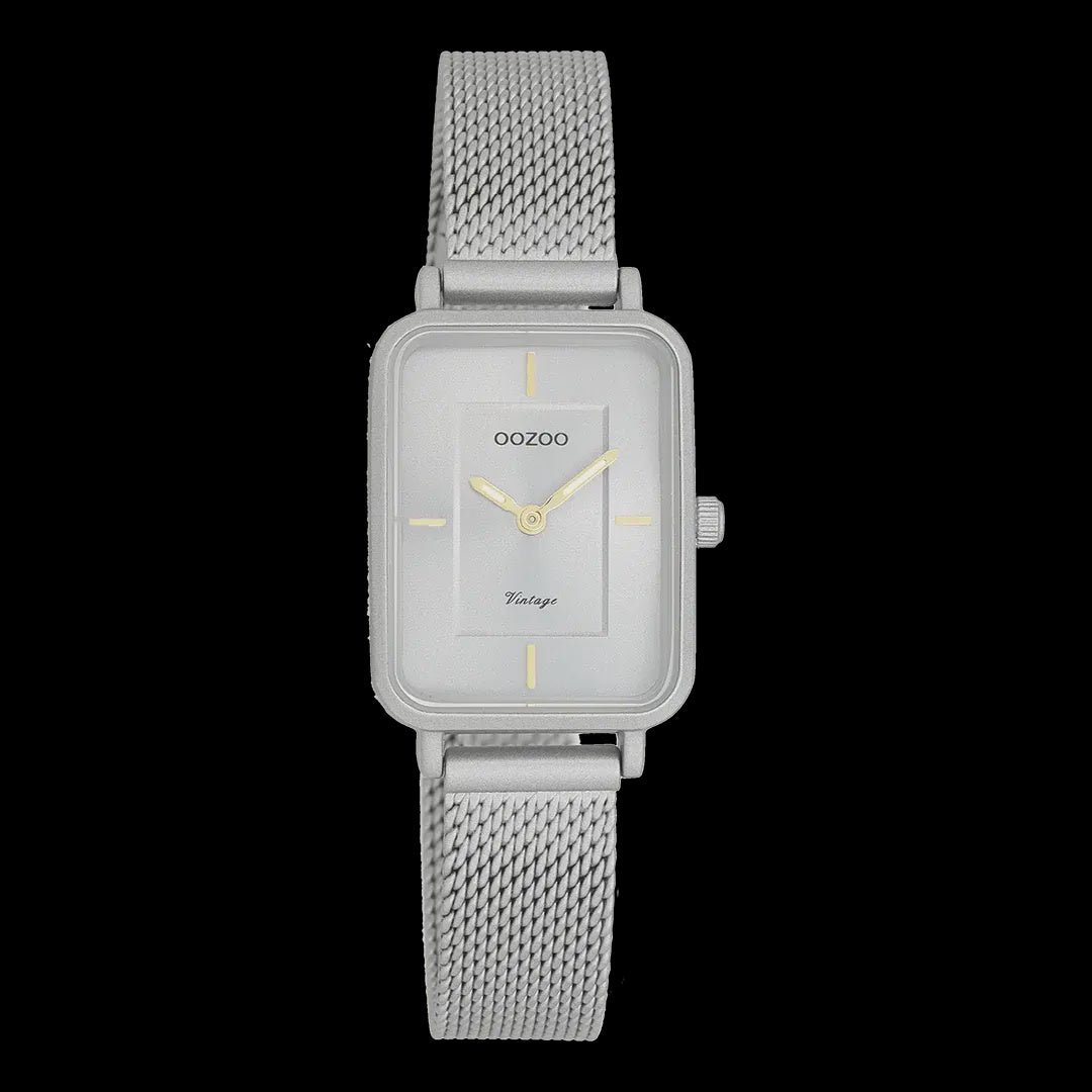 Uurwerk Fenne Silver/Grijs 22x30mm