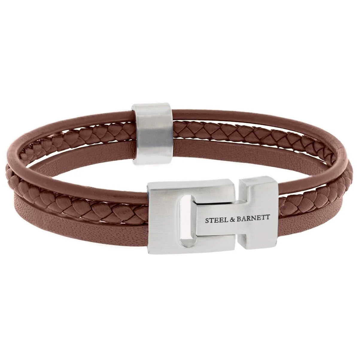 Leather Bracelet Casual Cole Peanut M