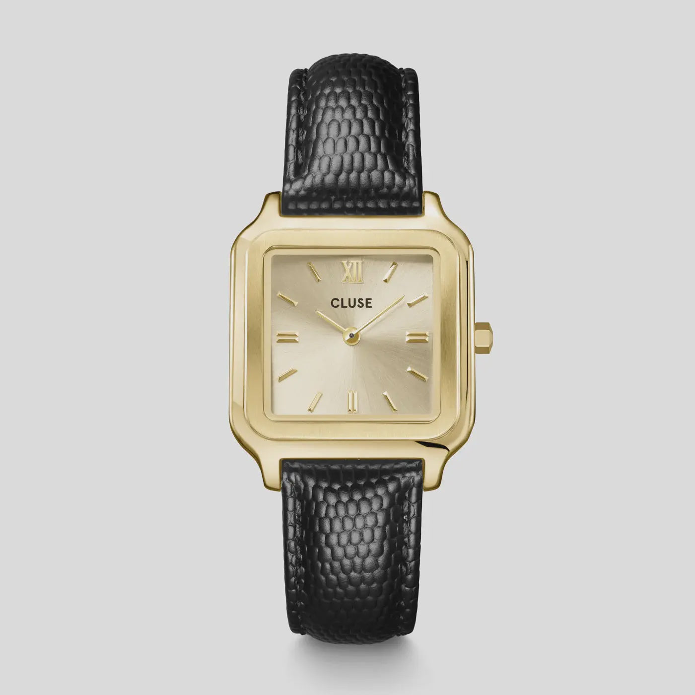Uurwerk Gracieuse leather black