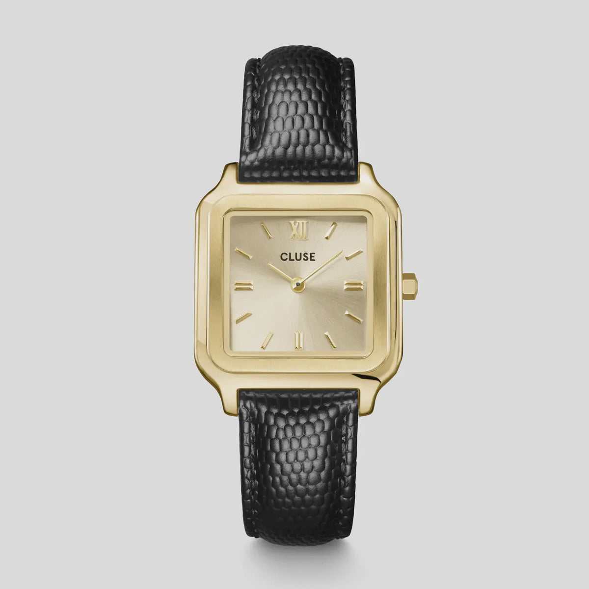 Uurwerk Gracieuse leather black