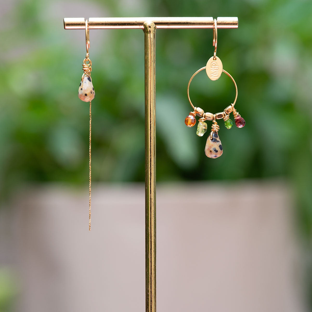 Asymmetrische Oorring DIEGO-MP10 Babazou