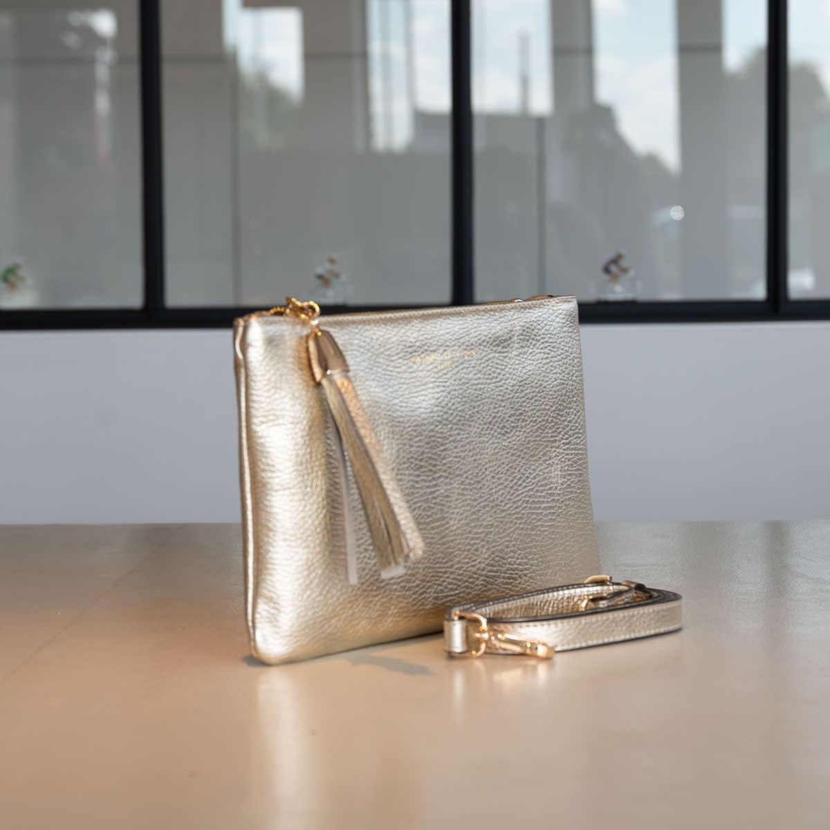 Handtas Amira Platino