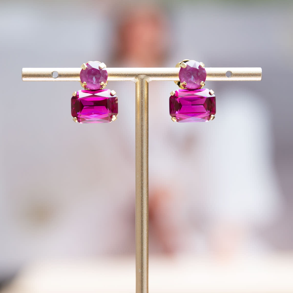 Oorring Alonna Fucsia