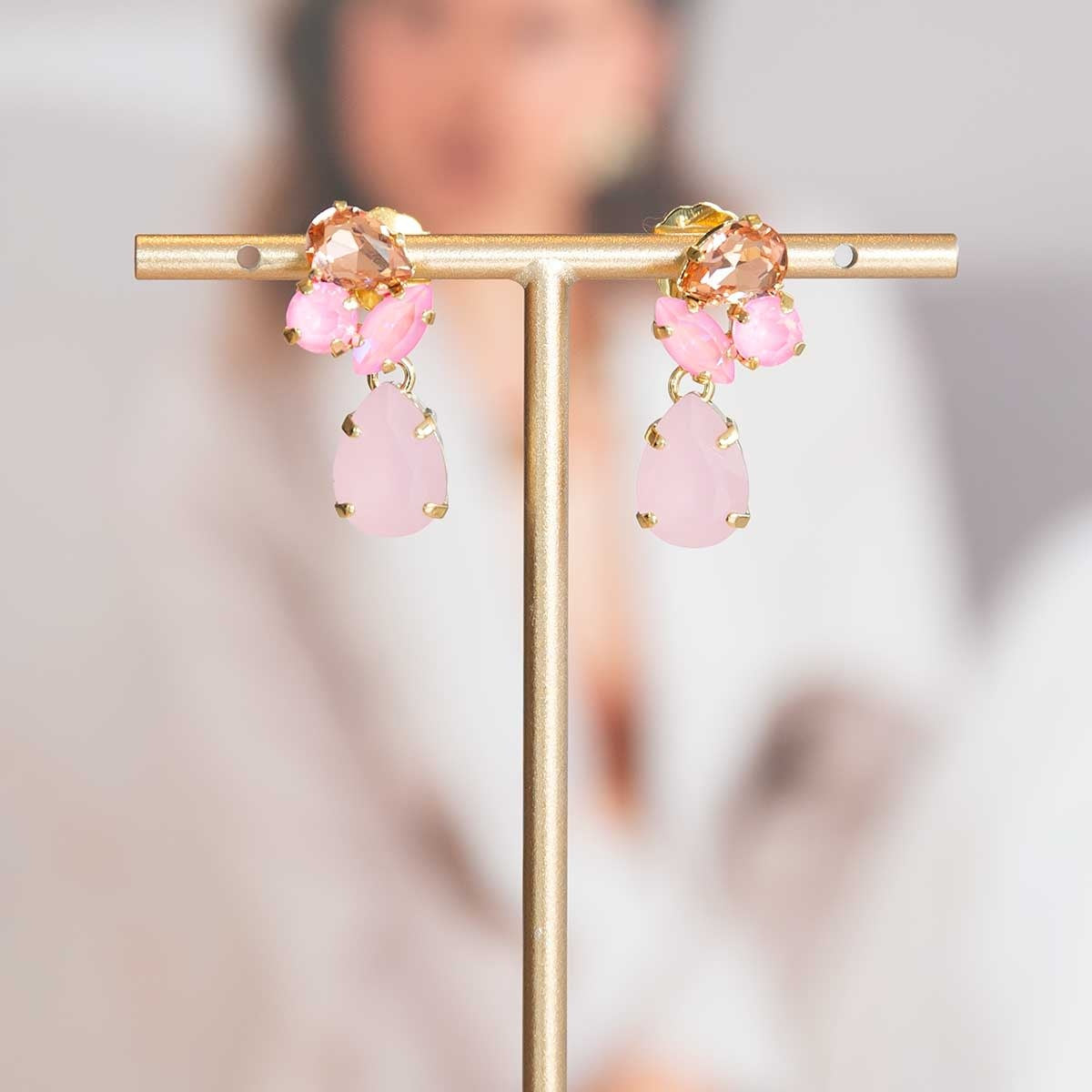 Oorring Albina Pink