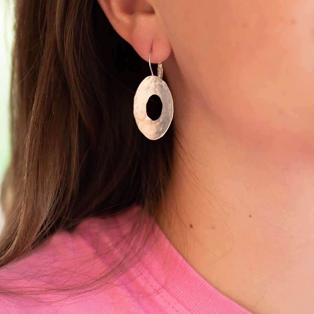 Oorring Ghita Zilver