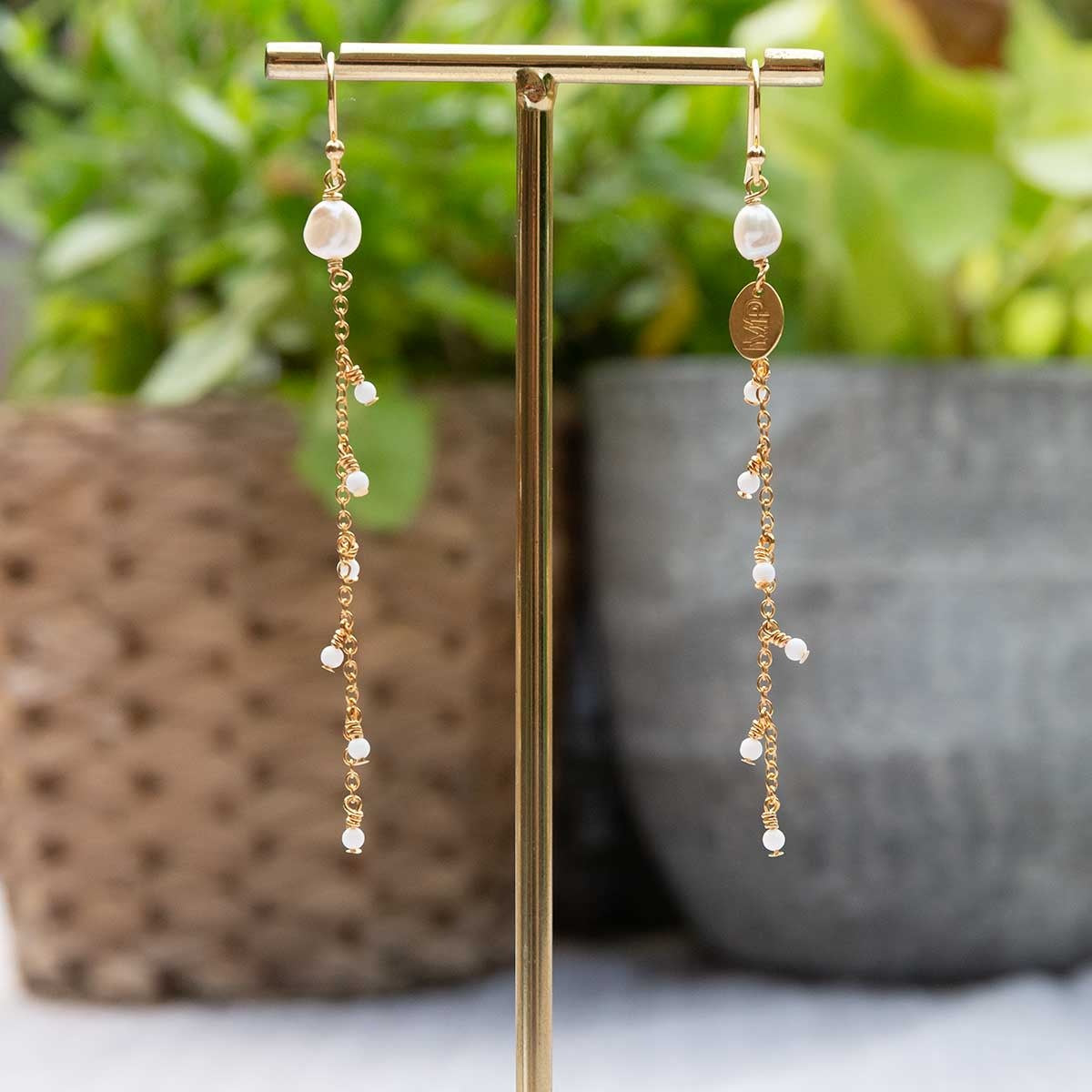 Asymmetrische Oorring Loren-GPE Babazou