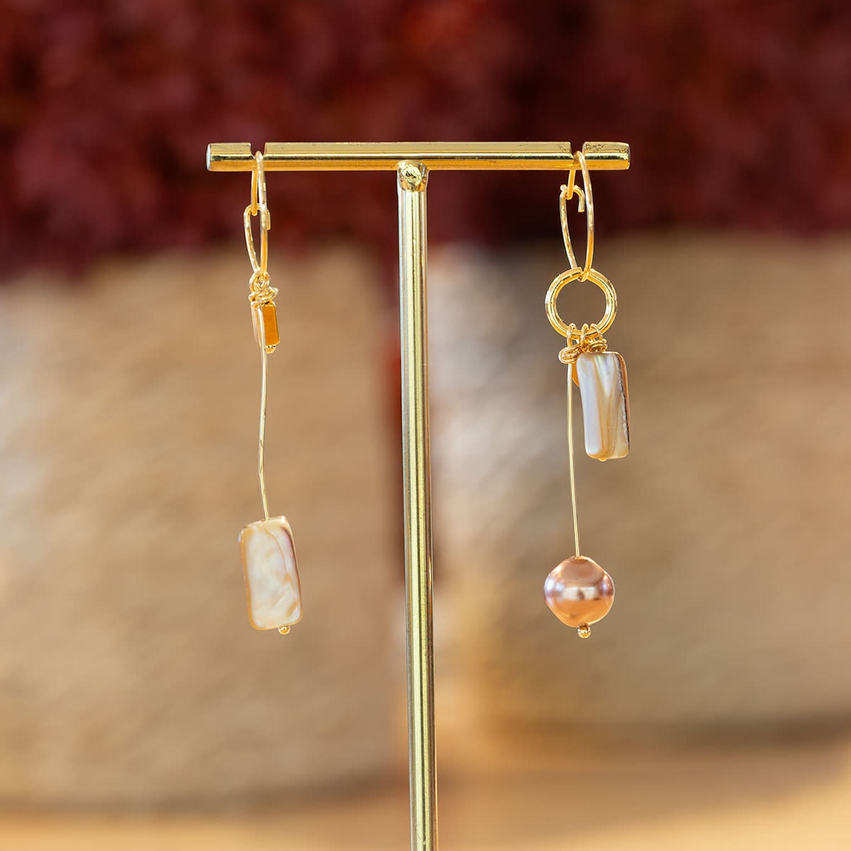 Asymmetrische Oorring VERNY-E-GP Babazou