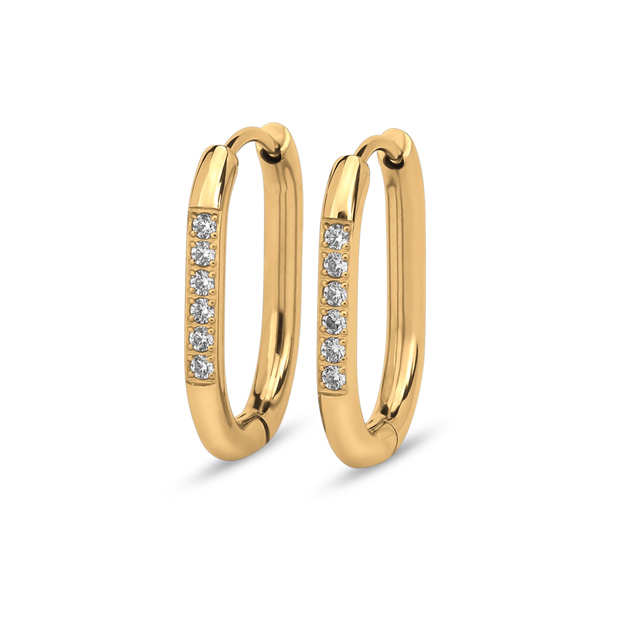 FR Lila cz earring Crystal