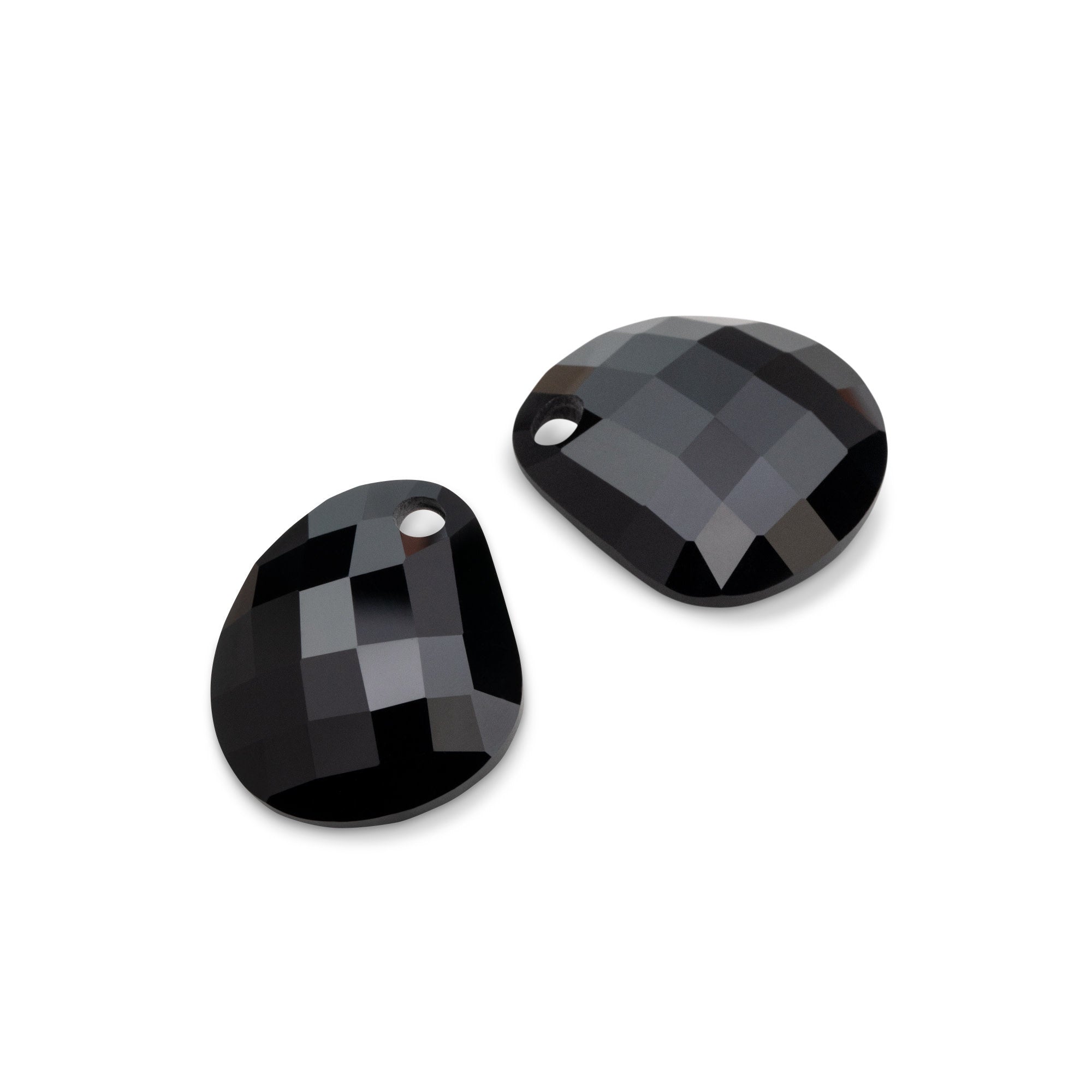 KO Shaped facet, Black
