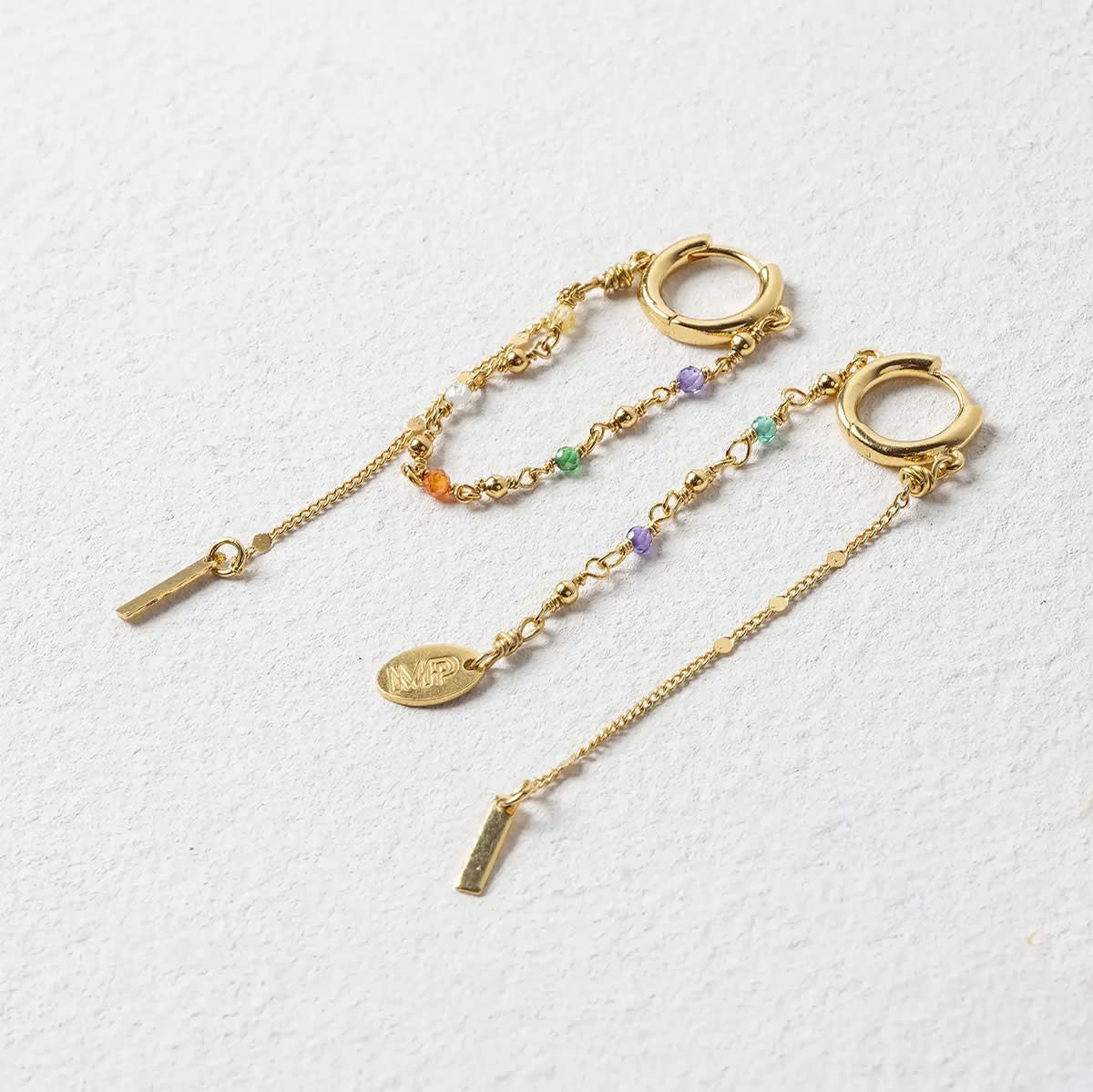Asymmetrische Oorring KENZA/XS-E-GIBZ Babazou