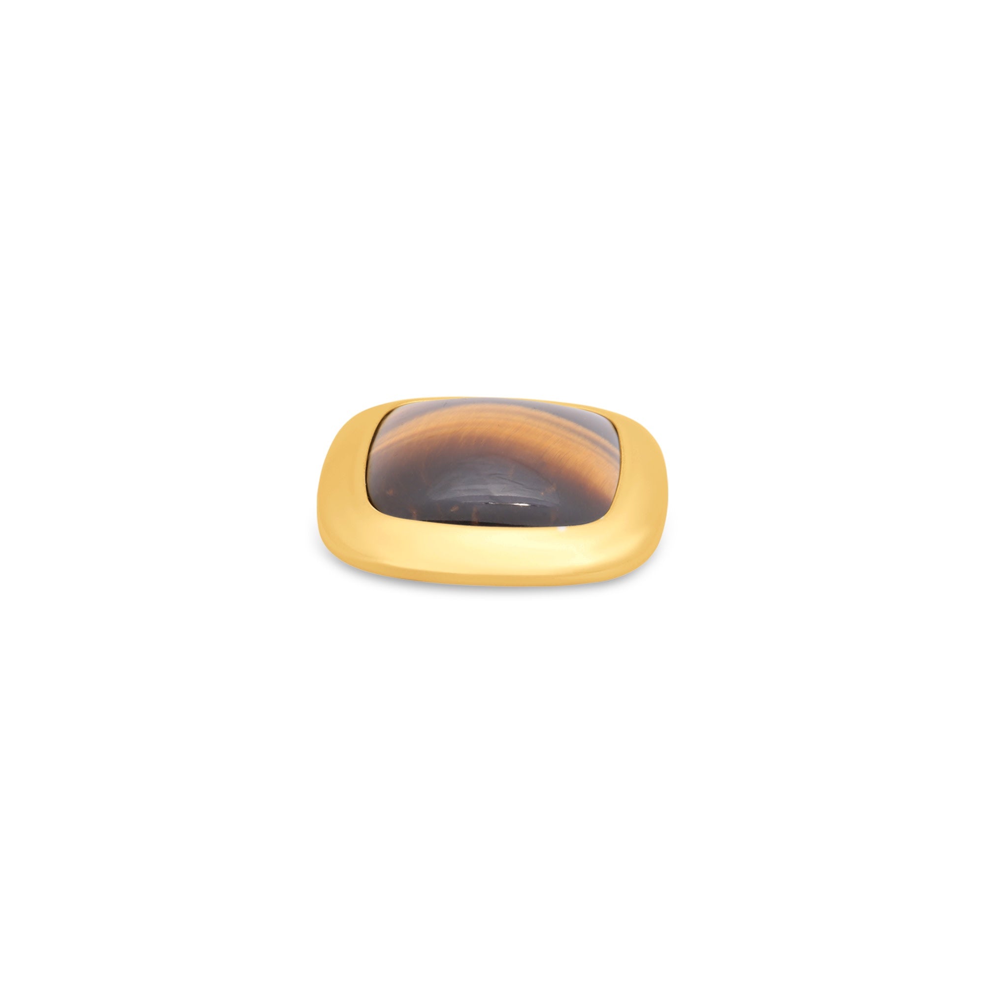 KO Gem square S Tiger eye