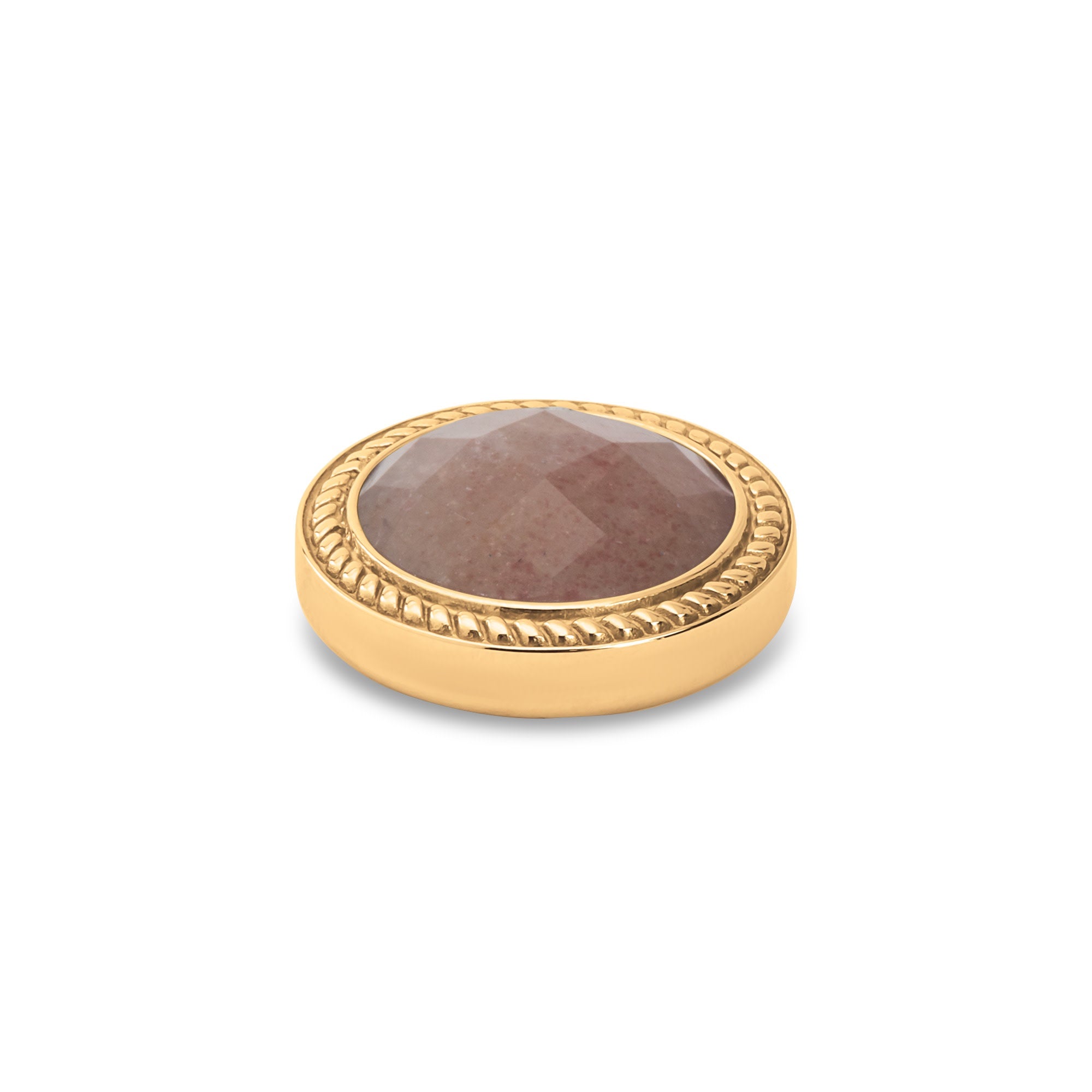 KO Gem Cord L Strawberry quartz