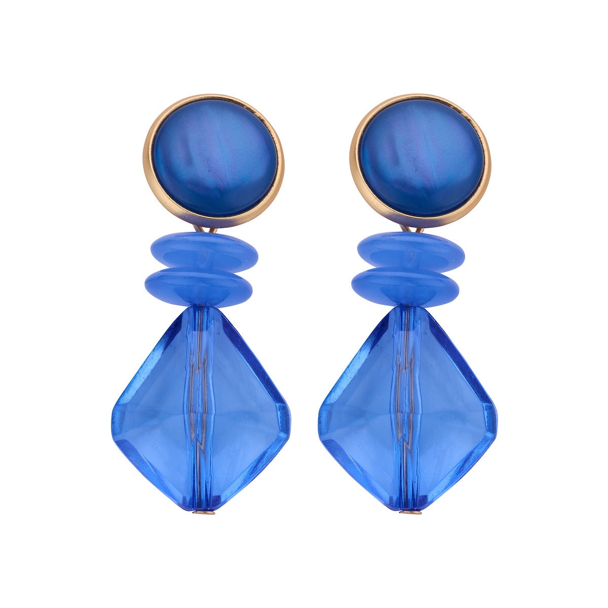 Oorring KOB30 Jeansblauw