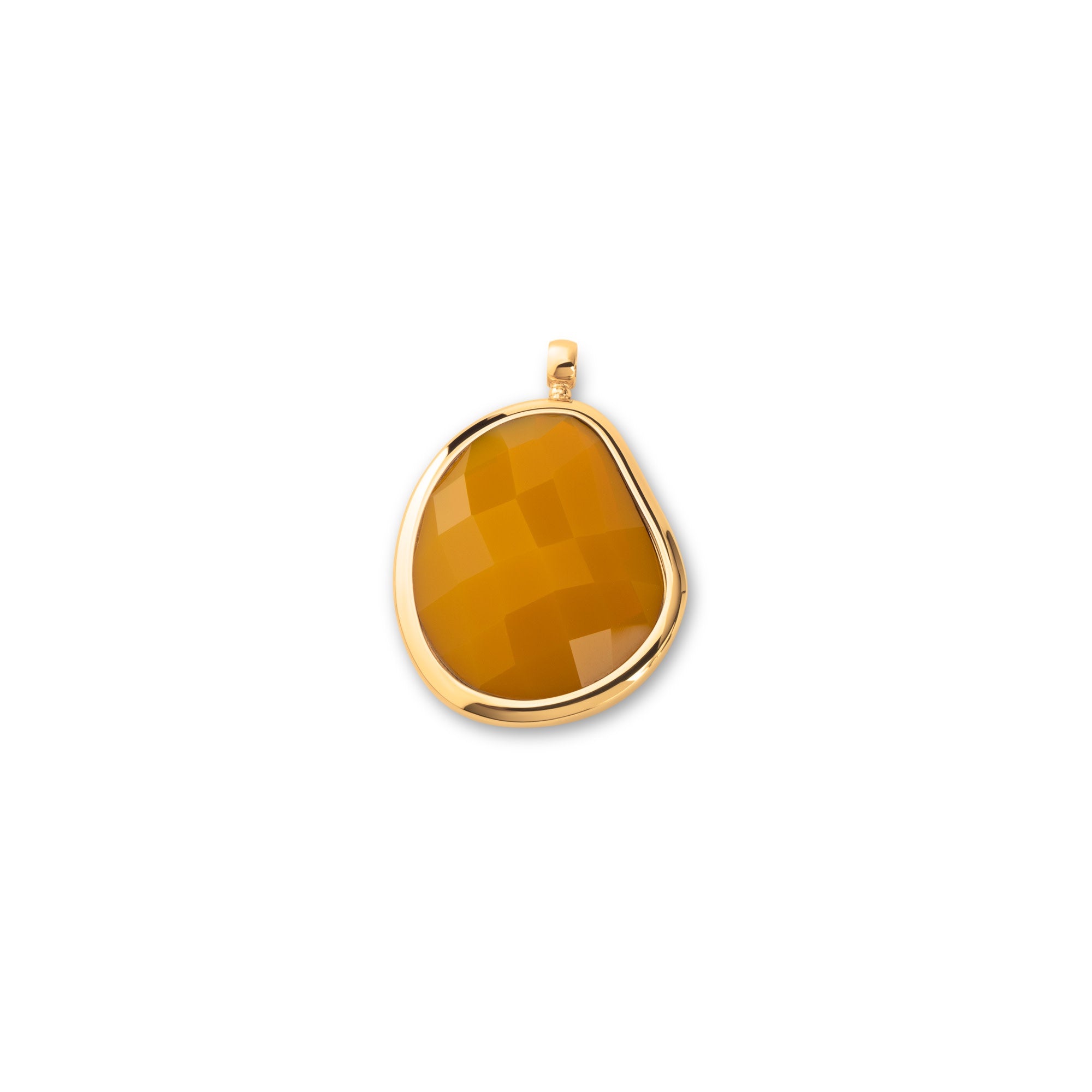 KO Shaped facet Bright yellow
