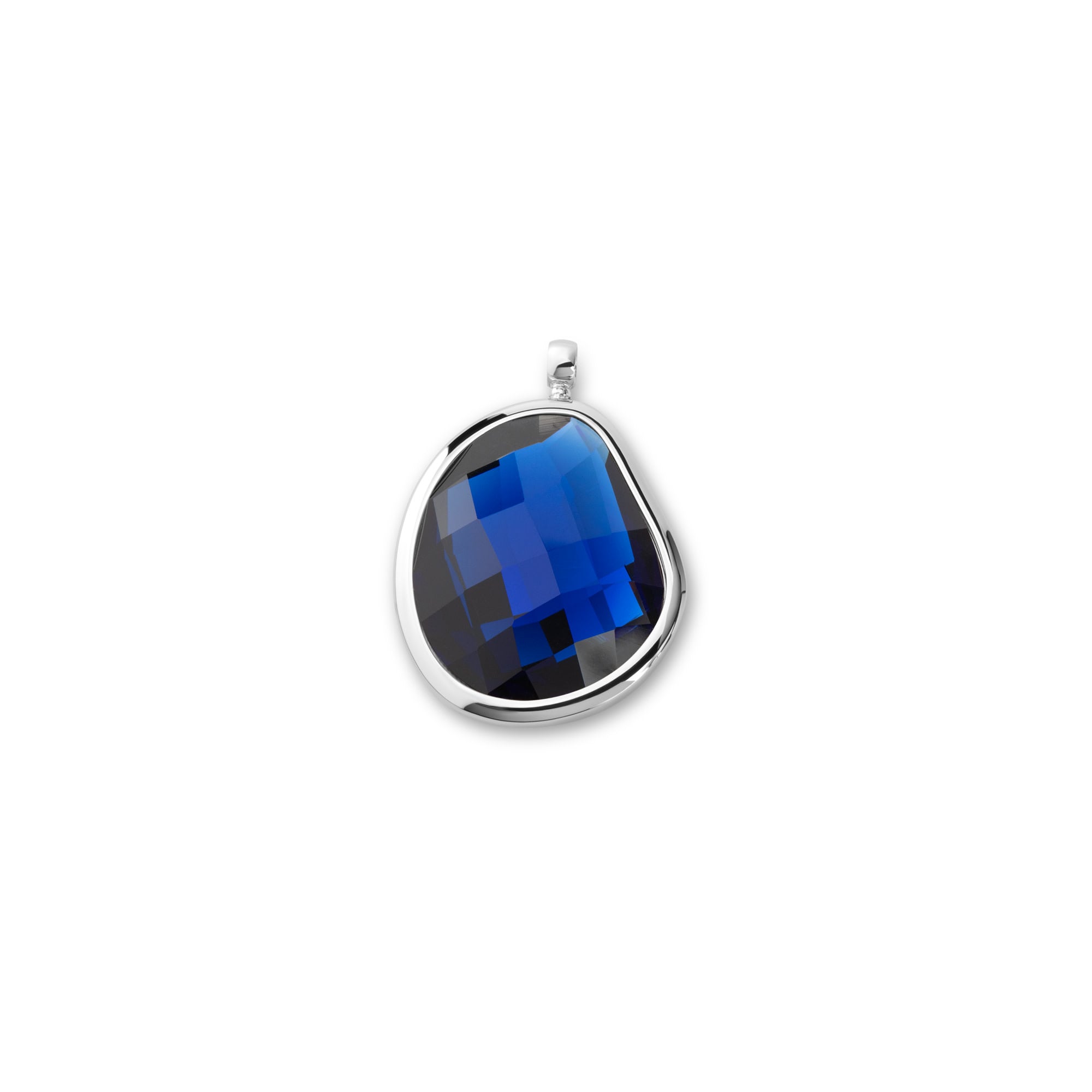 KO Shaped facet Lake blue