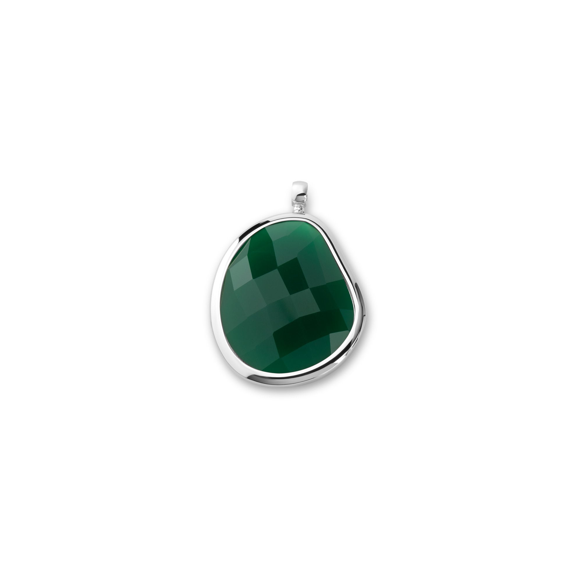 KO Shaped facet Ocean green
