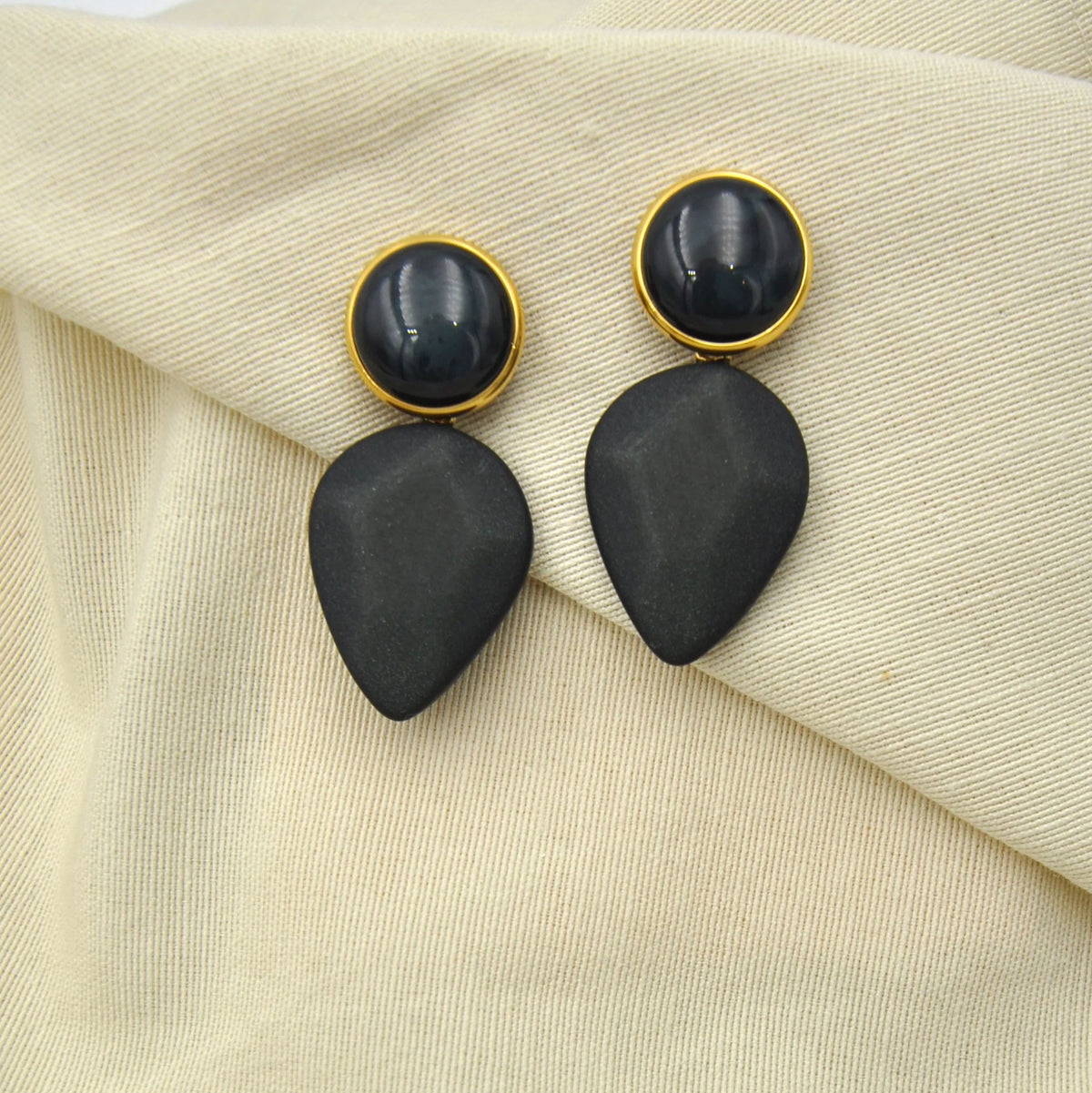 Oorring Luméa Anthracite