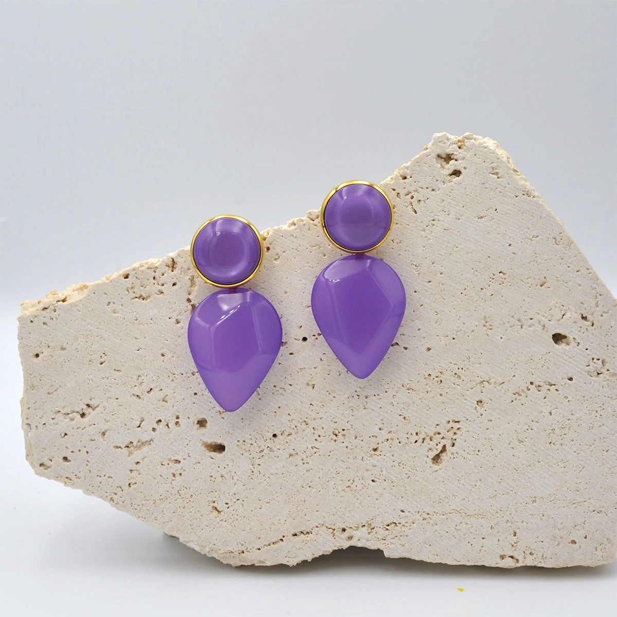 Oorring Luméa Violet