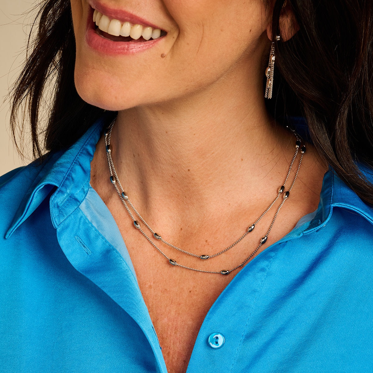Collier Dallas Argent