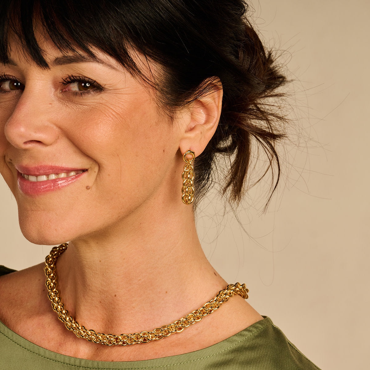 Oorring Debbie Goud