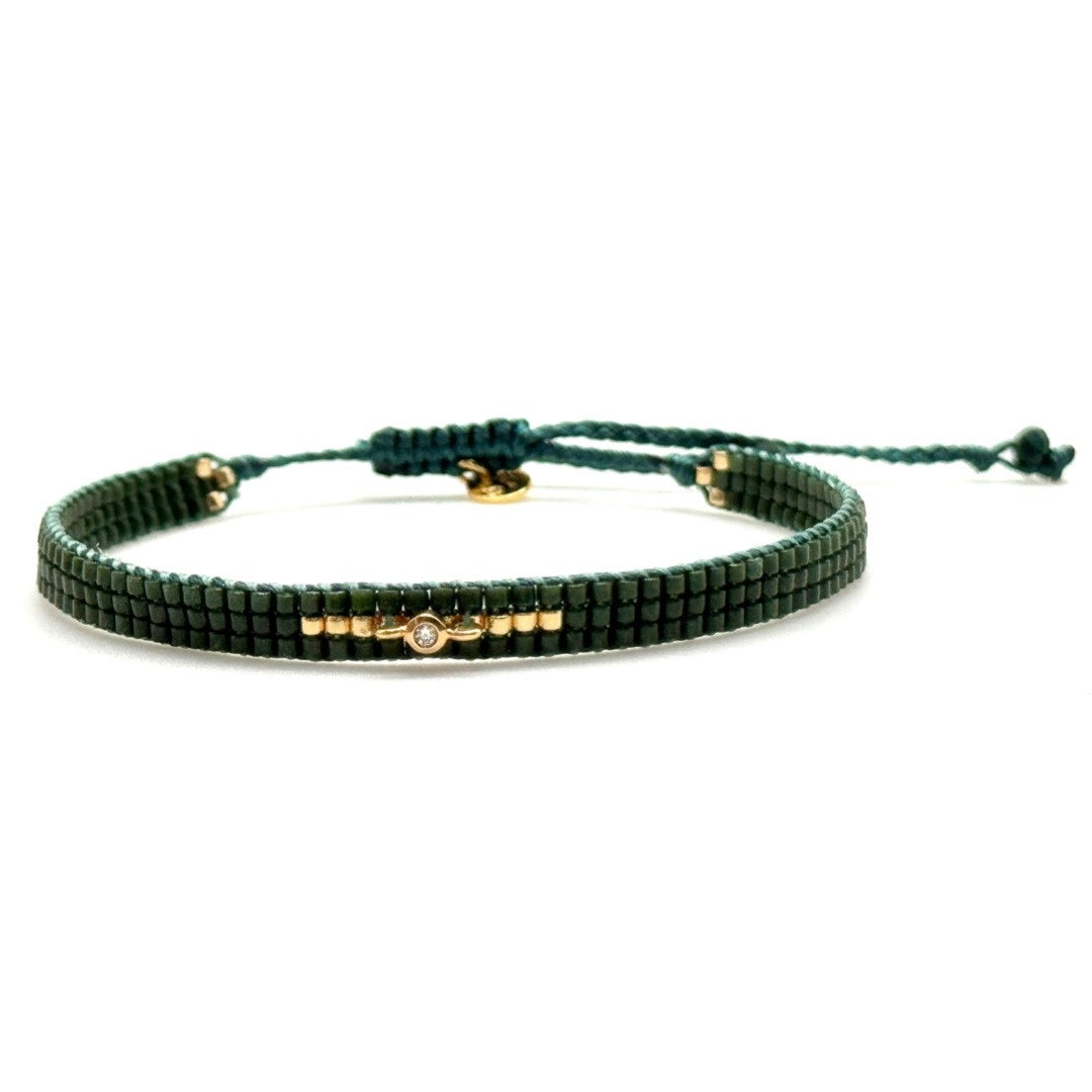 Armband Coralie Cypress Green