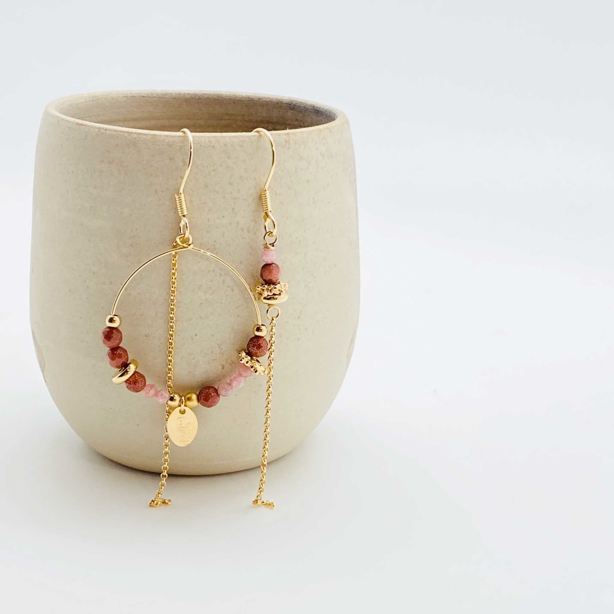 Asymmetrische Oorring MP-GGSP Babazou