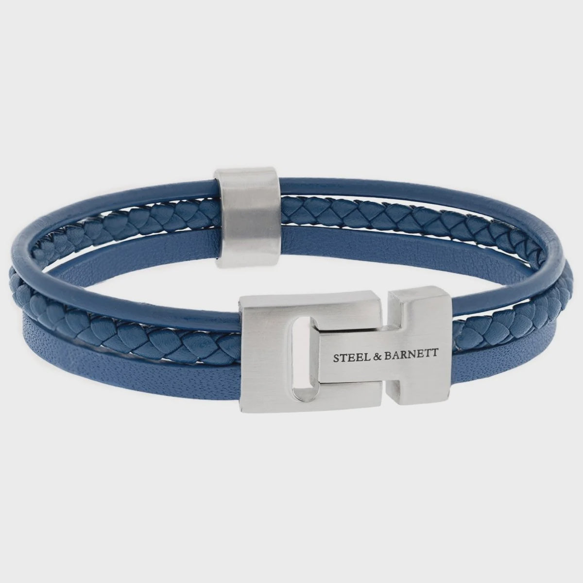 Leather Bracelet Casual Cole Blue