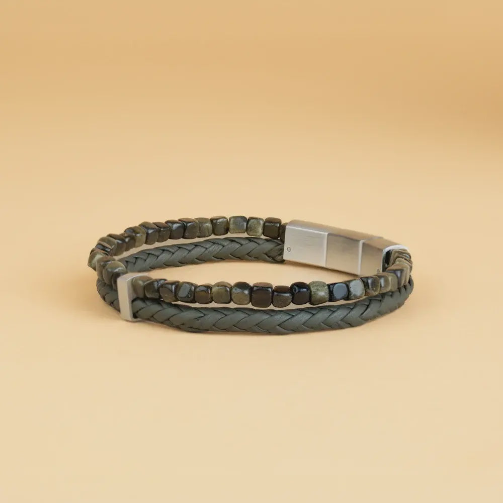 Armband Double Double Green M-L