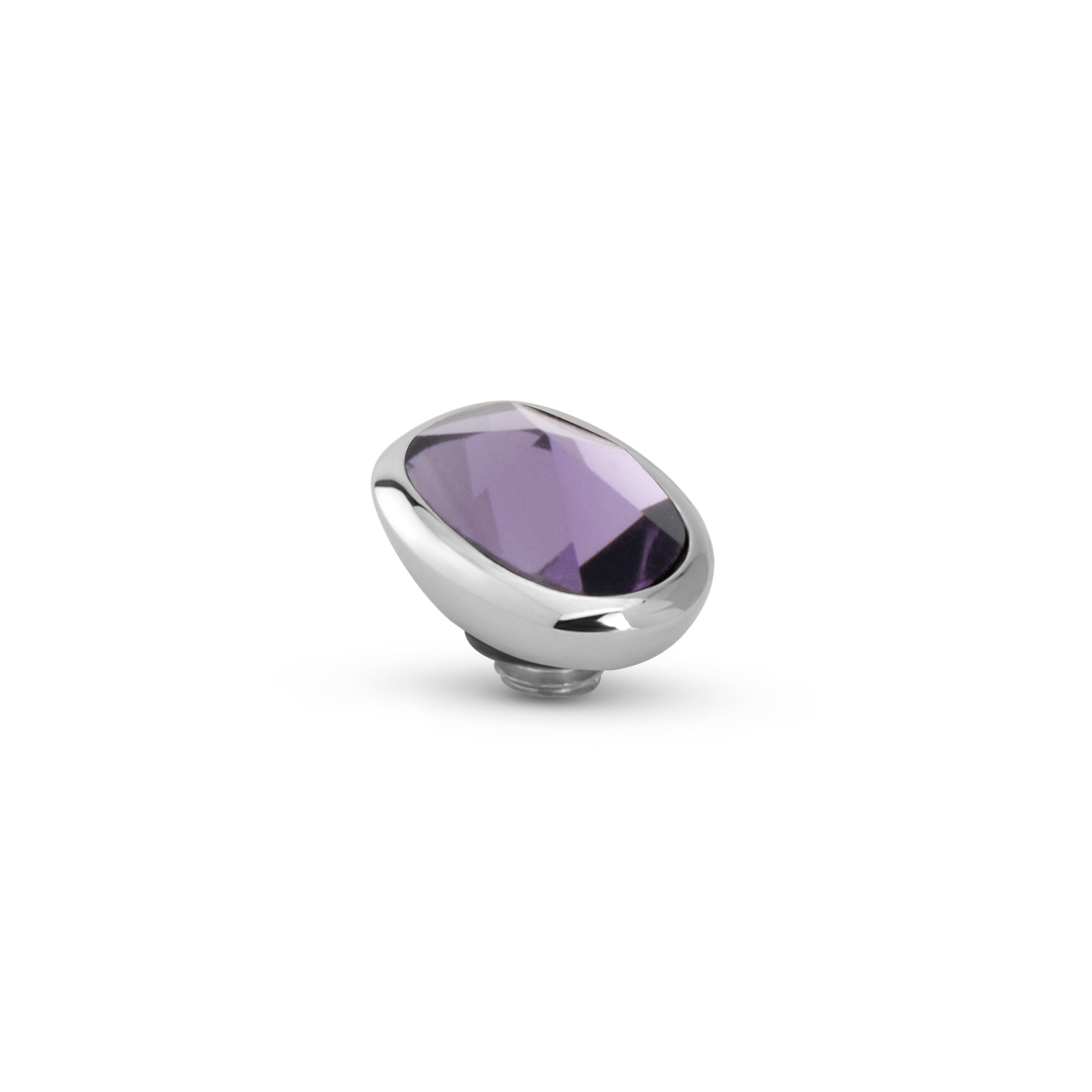 TW Cloudy oval steentje