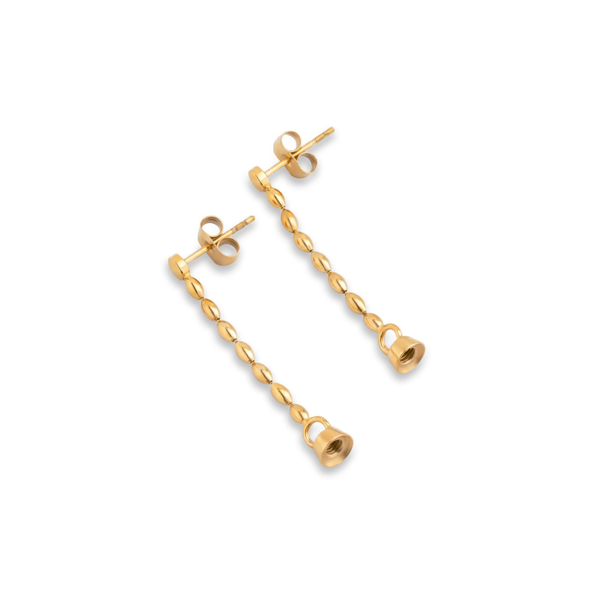 Babazou-Melano-Twisted Earrings Tyrene