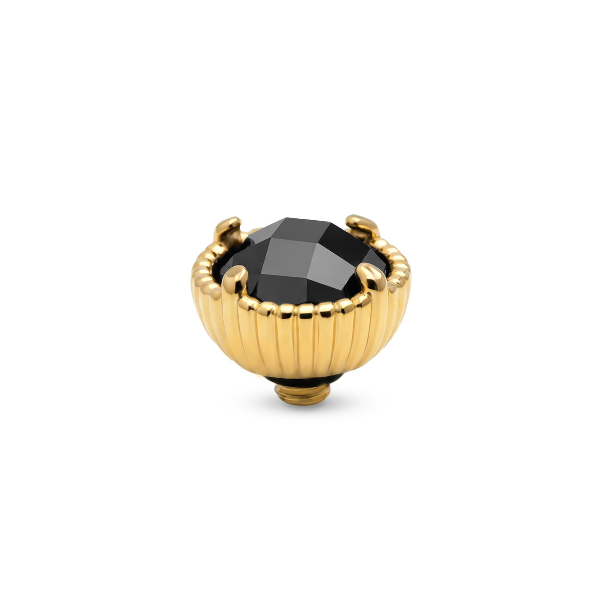 Twisted Setting Ribbed Halo