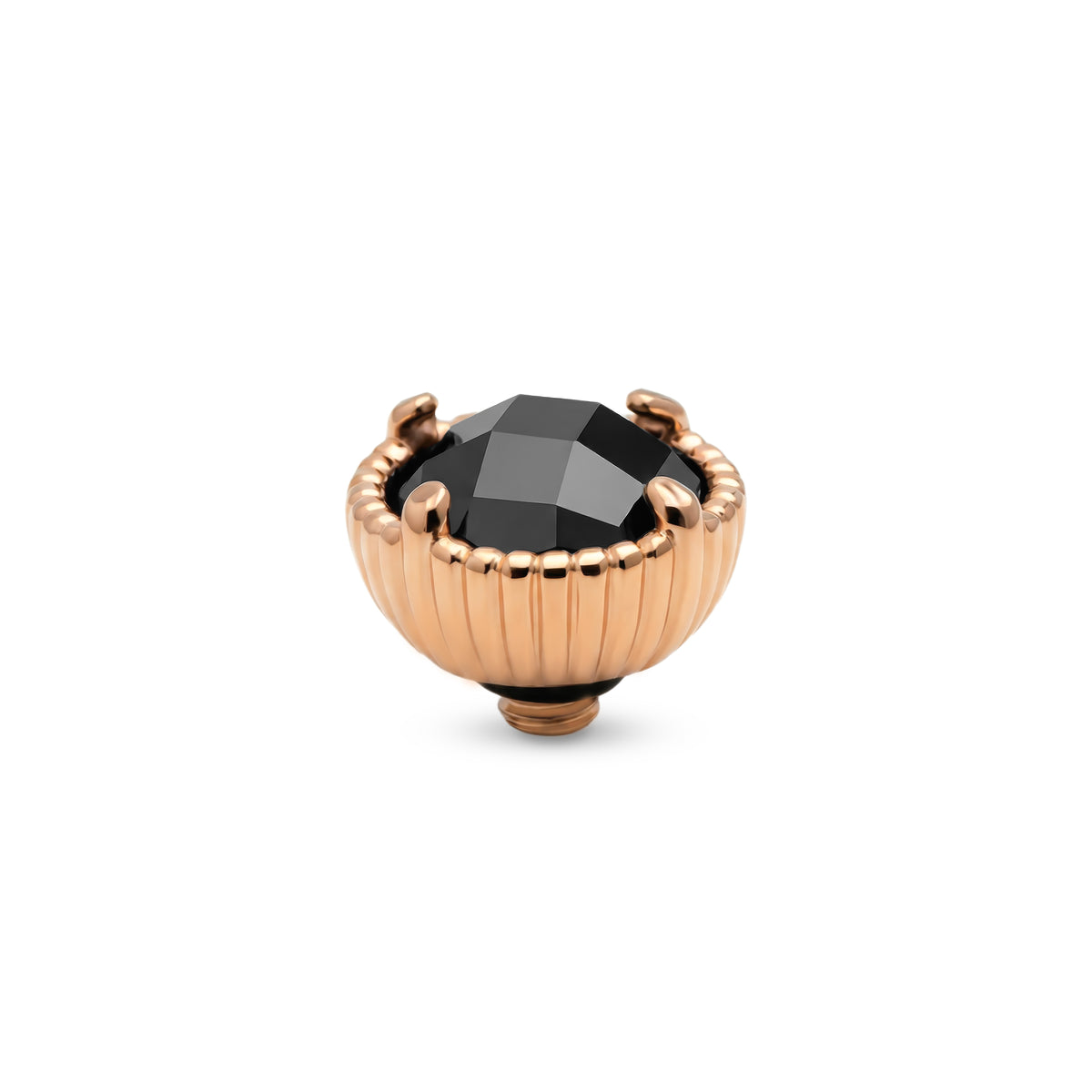 Twisted Setting Ribbed Halo