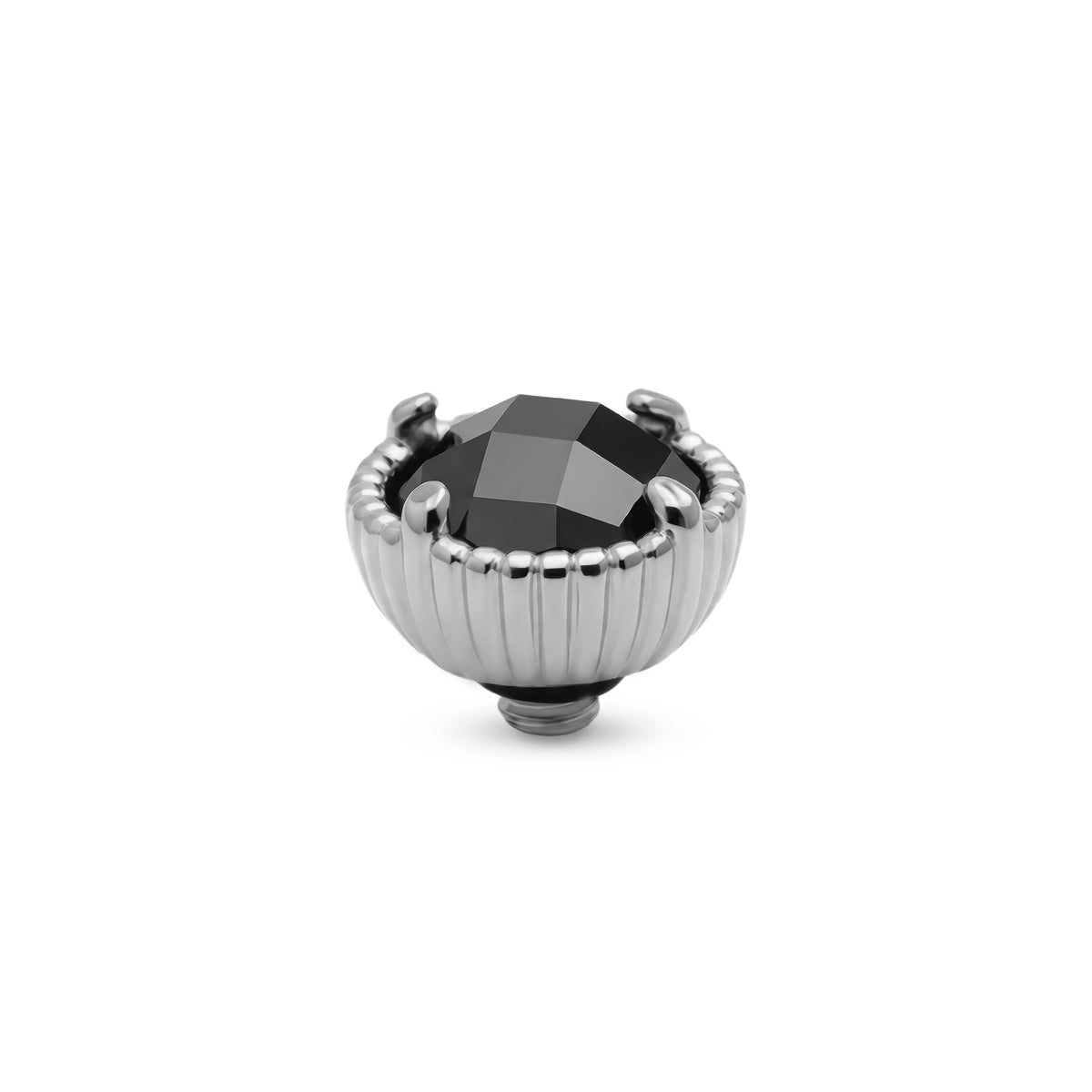 Twisted Setting Ribbed Halo