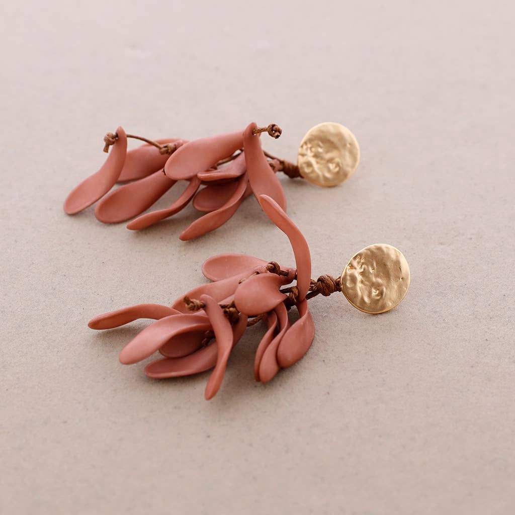 Boucles d'oreilles en résine - Acier inoxydable