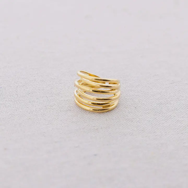 Verstelbare Ring Goud