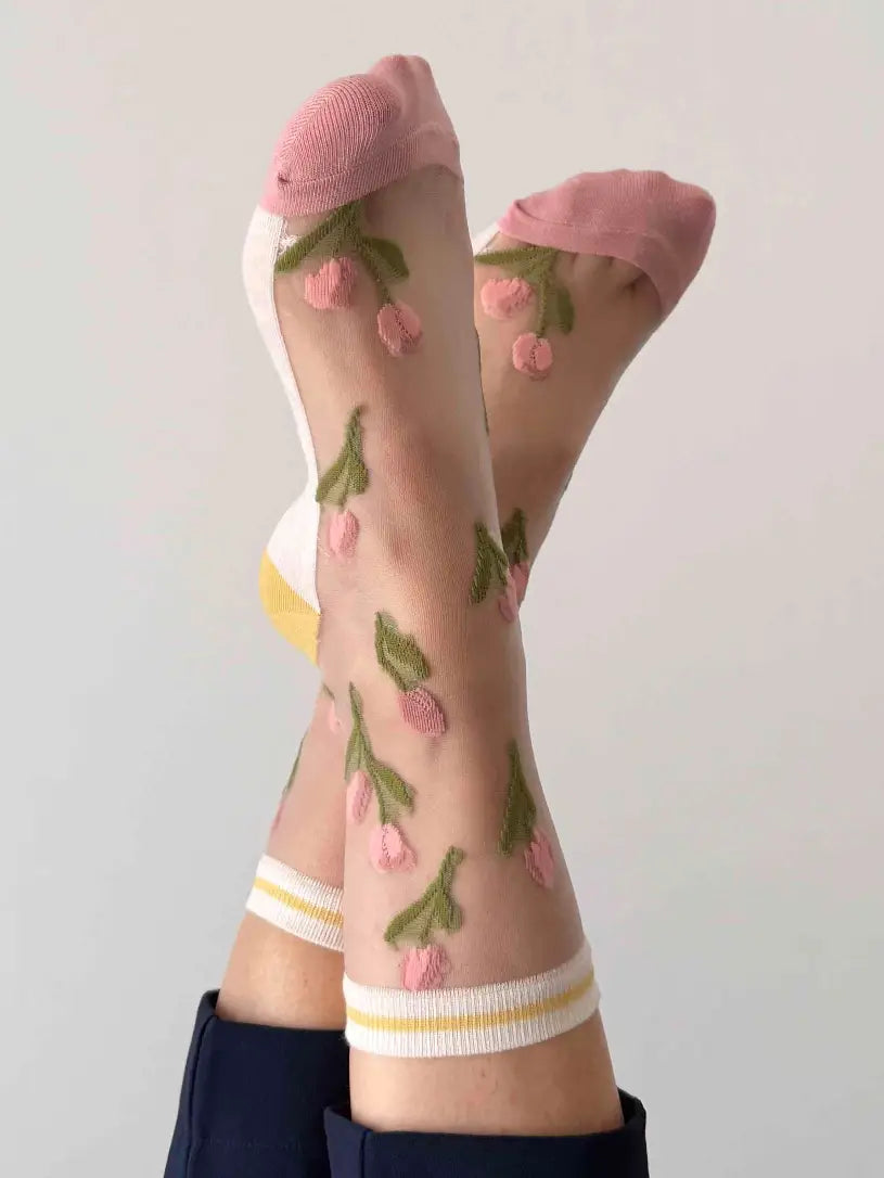 Sok  Camelia fantasietulpjes