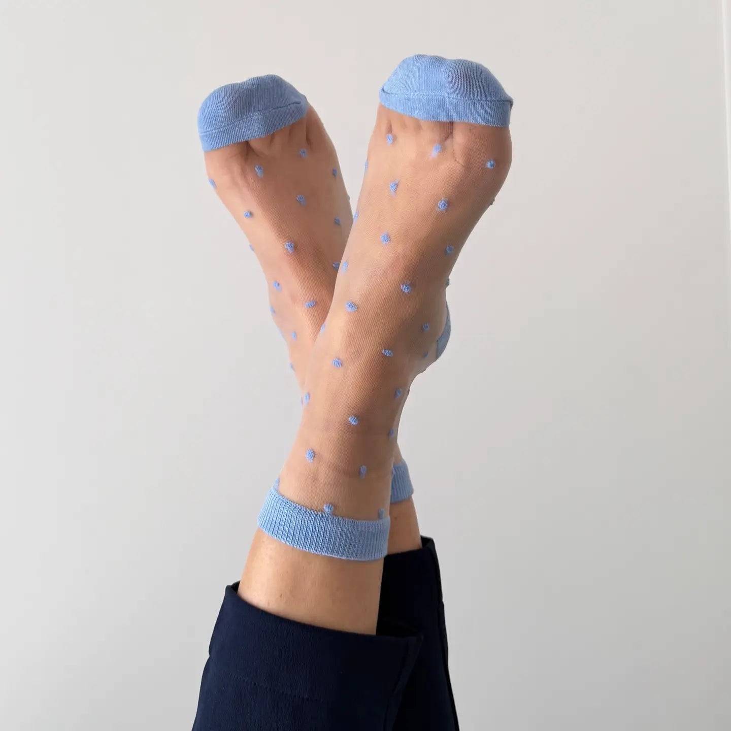 Sok Charlotte Lady blauw