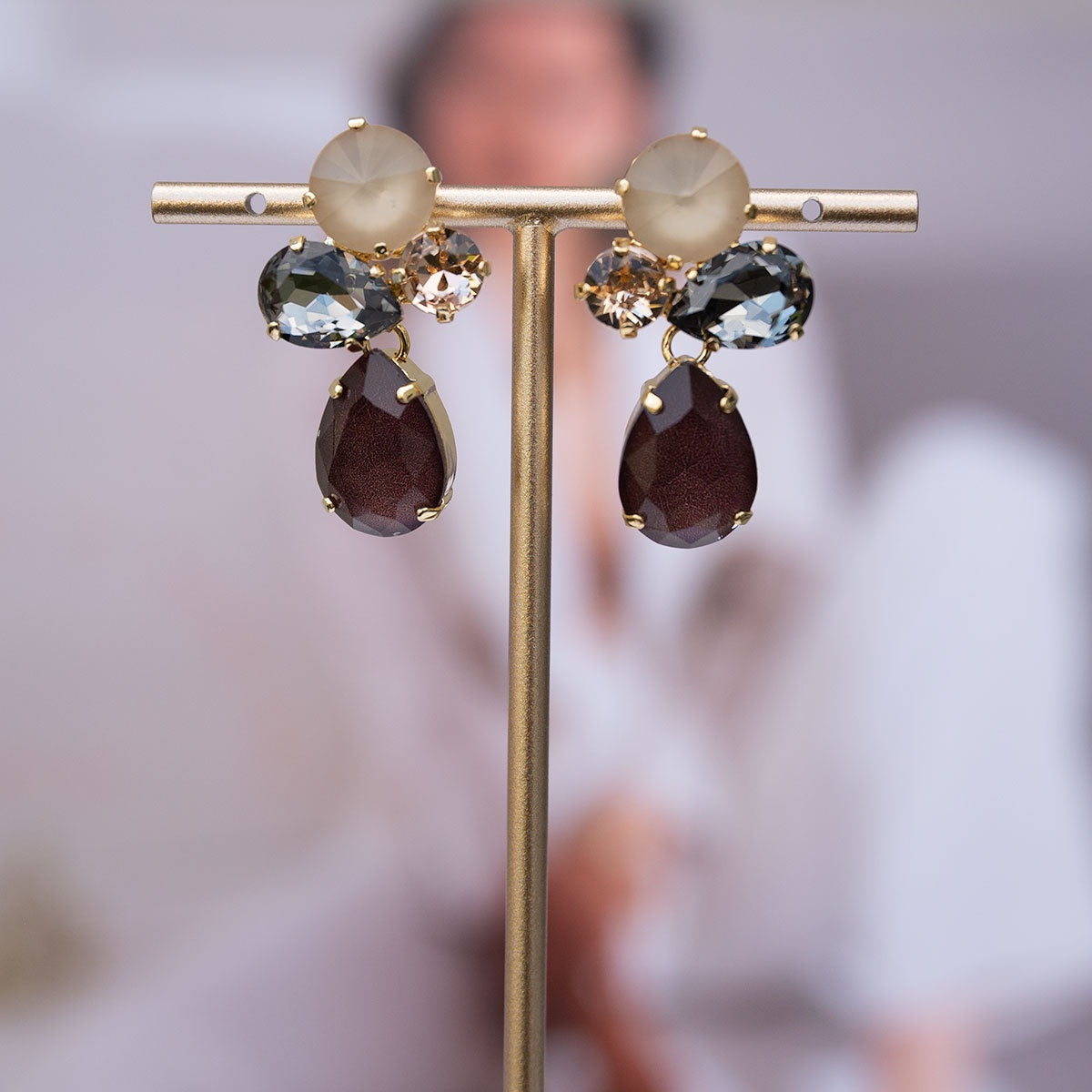 Oorring Luciana Sfumato Maronne