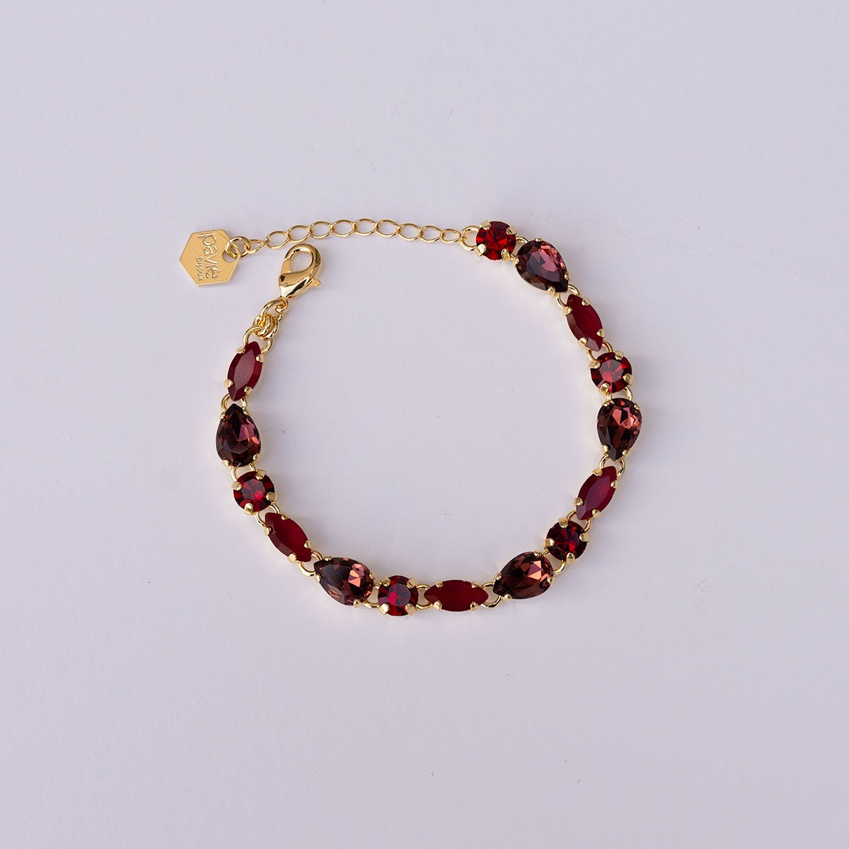 Armband Elena Bordeaux