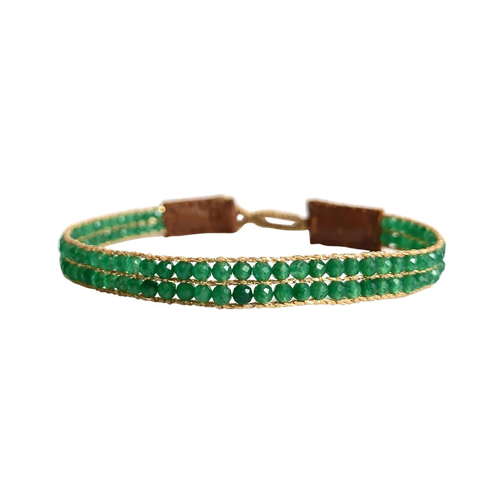Armband Cap Lise Green Jade